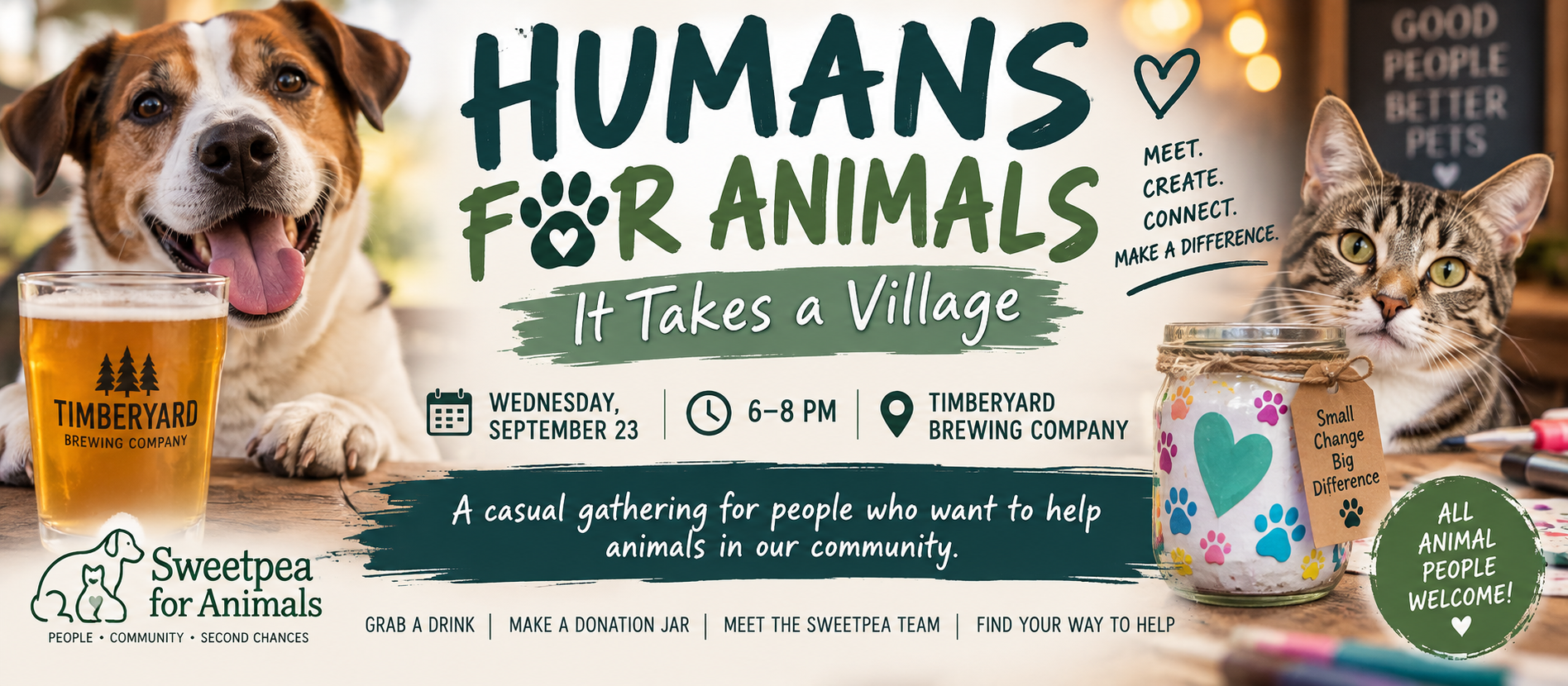Humans for Animals: It Takes a Village